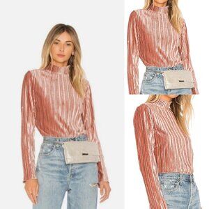 J.O.A. Velvet Sweater